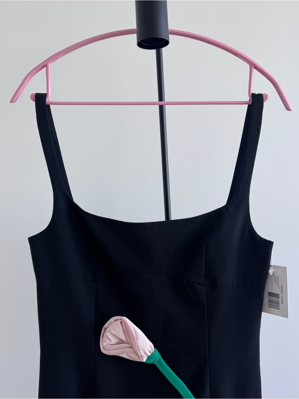 Sandy Liang Fairfield Dress with flower and bow - Picture 4 of 13